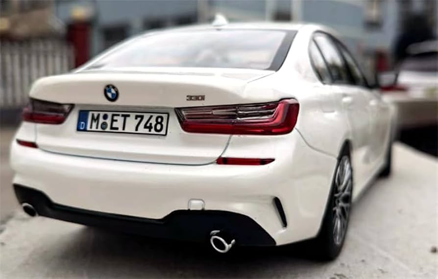 201-001 ノレブ 1/18 BMW 330i 2019 White 1/18 Norev BMW 3 Series 330i G20 (2019-Present) (White